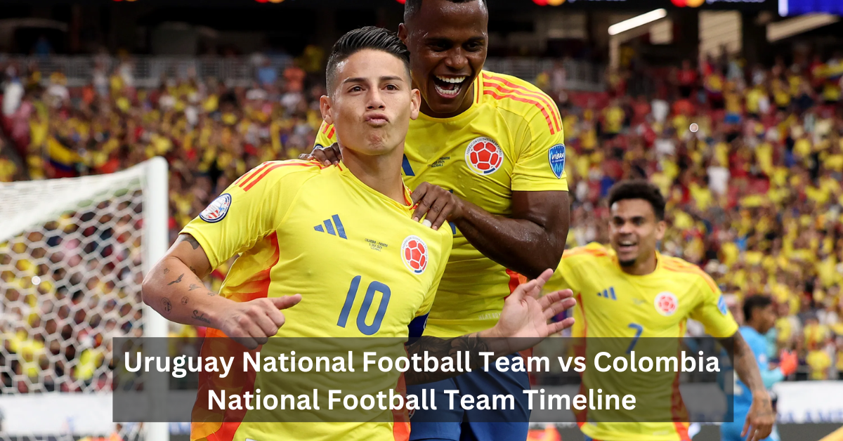 Uruguay National Football Team vs Colombia National Football Team Timeline