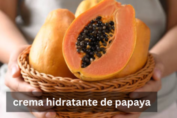 crema hidratante de papaya