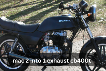 mac 2 into 1 exhaust cb400t